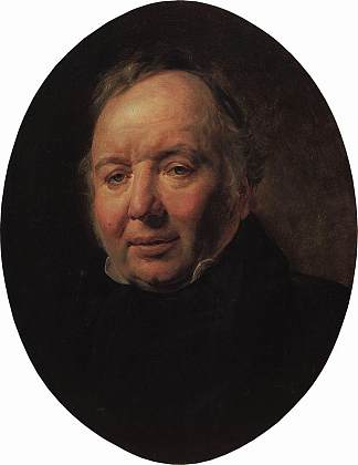 弗朗切斯科·阿斯卡尼的肖像 Portrait of Francesco Ascani (1834)，卡尔·布留洛夫