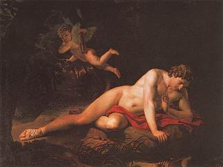 水仙 The Narcissus (1819)，卡尔·布留洛夫