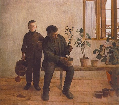 园丁 Gardeners (1891)，卡罗利·费伦斯齐