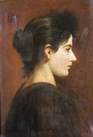 一个女人的肖像 Portrait of a Woman，查尔斯·洛茨
