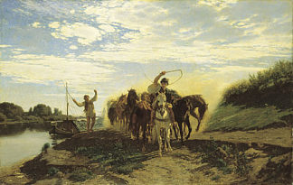 跟踪 Trackers (c.1875)，查尔斯·洛茨