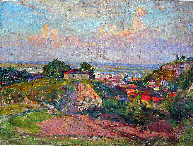 贡恰里·科热米亚基道 The Tract Gonchary Kozhemyaki (c.1940)，卡波罗特罗希门科
