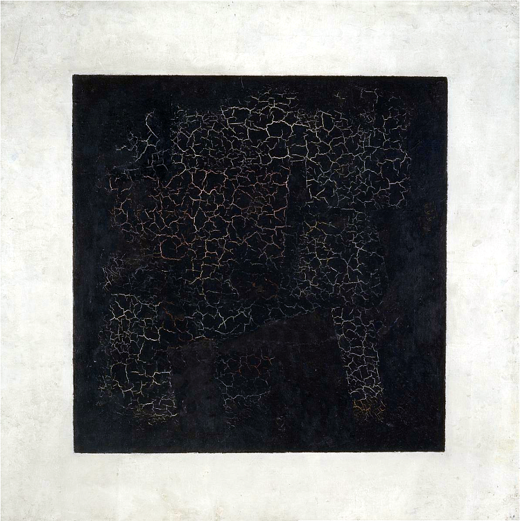 黑色方块 Black Square (1915)，卡西米尔·马列维奇