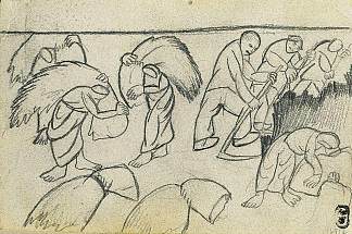 收获 Reaping (1911)，卡西米尔·马列维奇