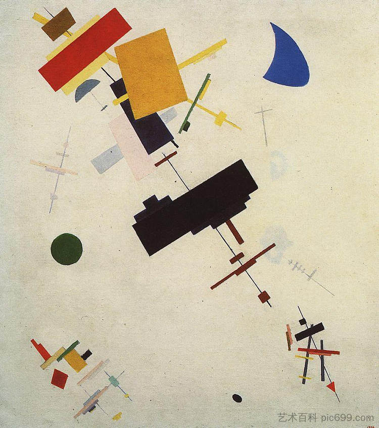 至上主义 Suprematism (1916)，卡西米尔·马列维奇