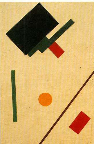 至上主义组合 Suprematist Composition (1915 – 1916)，卡西米尔·马列维奇