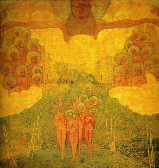 天空的胜利 Triumph of the Skies (1907)，卡西米尔·马列维奇