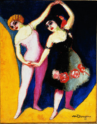 舞者狂欢和可可 The dancers Revel and Coco (1910)，凯斯·凡·东根