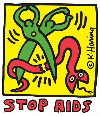 阻止艾滋病 Stop AIDS (1989)，基思·哈林