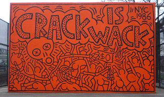 裂缝很古怪 Crack Is Wack (1986)，基思·哈林