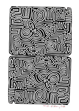 迷宫 Labyrinth (1989)，基思·哈林