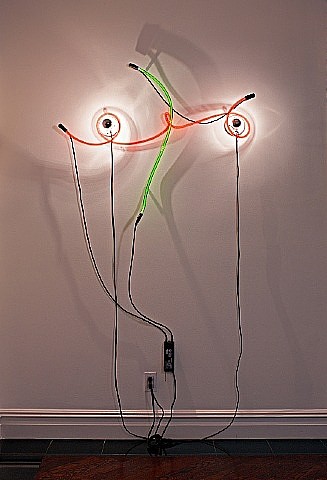 霓虹灯包裹白炽灯 Neon Wrapping Incandescent (1969)，基思·索尼尔