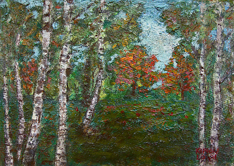 白桦树 Birch Trees，基蒙罗吉