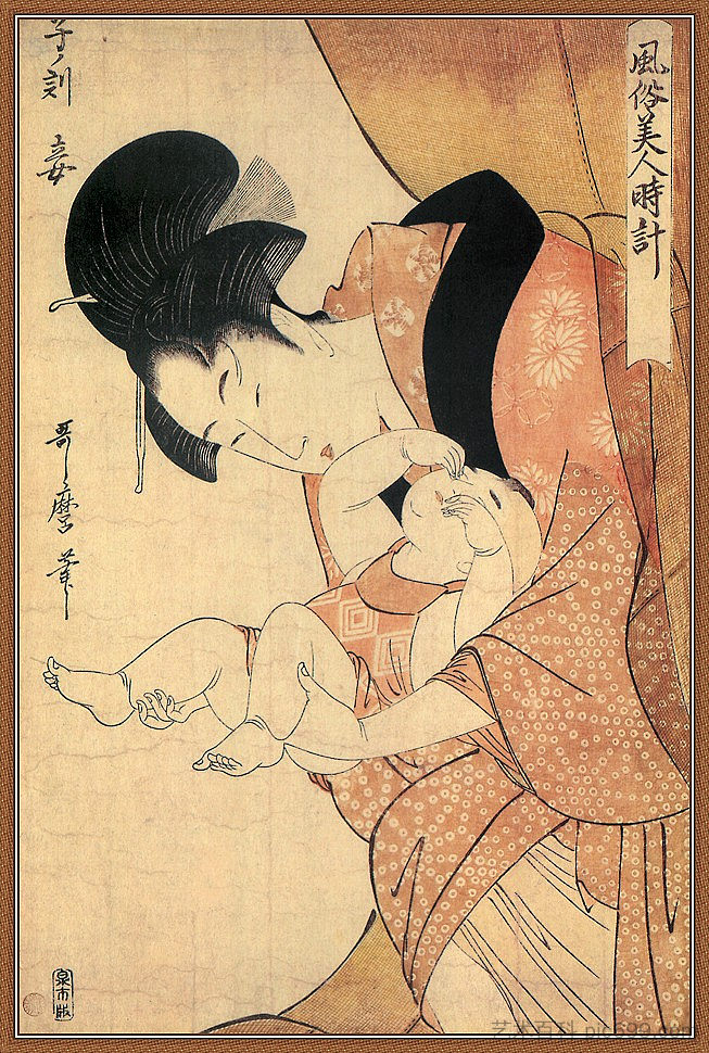 午夜老鼠的时刻 Midnight The Hour Of The Rat,喜多川歌麿