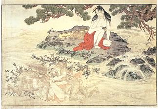 阿波比杂项 Awabi divers (1788)，喜多川歌麿