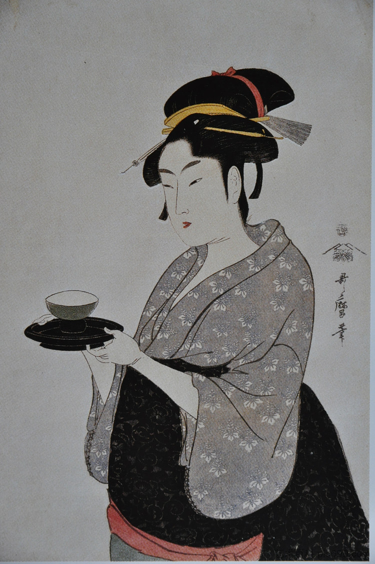冲田七岩屋的肖像 Portrait of Naniwaya Okita (1793),喜多川歌麿