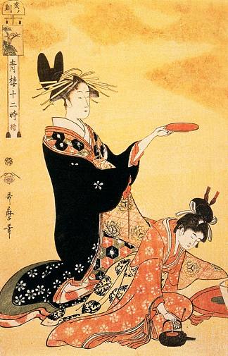 野猪时刻 The Hour of the Boar，喜多川歌麿