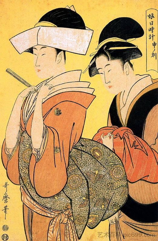 拉明的时刻 The Hour of the Ramin,喜多川歌麿