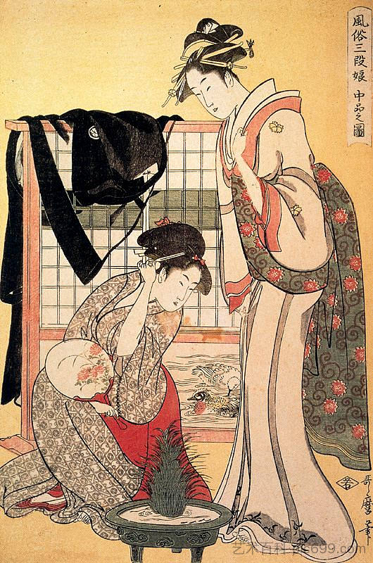 上层阶级 Upper Class,喜多川歌麿