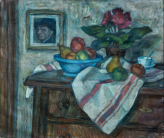 静物画 Still Life (c.1950)，卡梅第·亚诺什