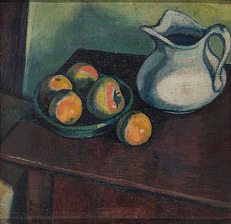 静物画 Still Life (1911)，卡梅第·亚诺什