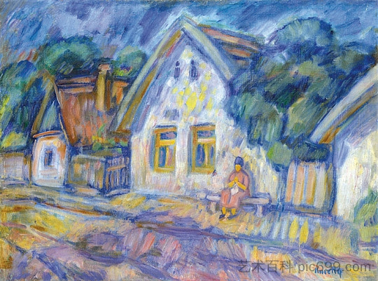 下午的圣安德烈 Szentendre in the Afternoon，卡梅第·亚诺什