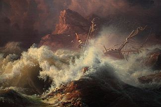 沉船 The Wreck (c.1835)，克努德巴德