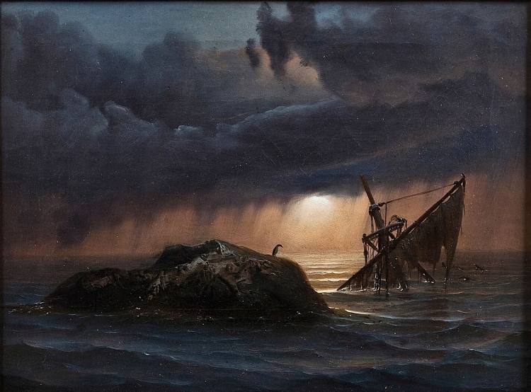 沉船 Shipwreck (1845)，克努德巴德