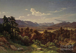 德国风景 German landscape (1850)，克努德巴德