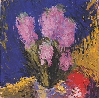 风信子 Hyacinths (c.1910; Austria                     )，科罗曼·莫塞尔