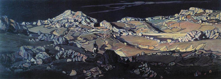 沙漠。故事。 Desert. Tale. (1903)，康斯坦丁·博加耶夫斯基