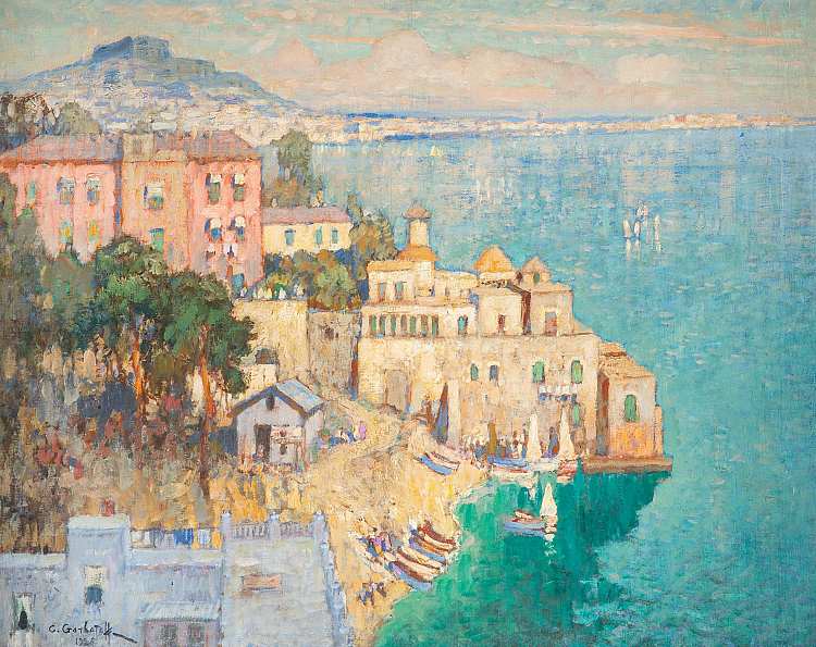 波西利波， 那不勒斯 Posillipo, Naples (1926)，康斯坦丁·戈尔巴托夫