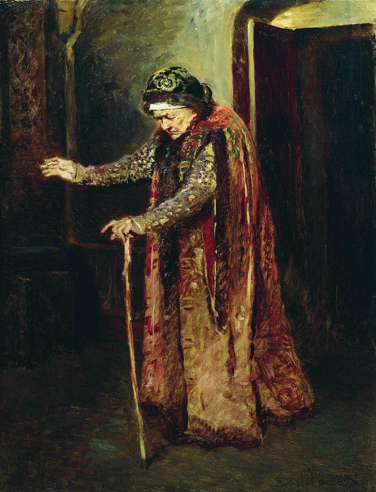 伊凡雷帝的保姆 Nanny of Ivan the Terrible (1880),康斯坦丁·马科夫斯基