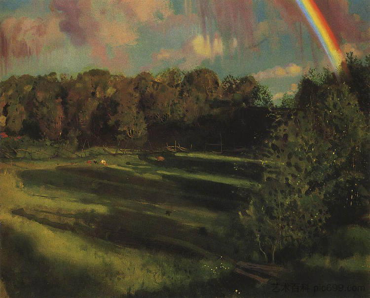 晚影 Evening Shadows (1900 - 1917),康斯坦丁·索莫夫