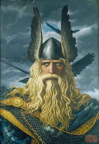 沃坦 – 古代斯堪的纳维亚人的最高神 Wotan – the supreme god of the ancient Scandinavians (1969)，康斯坦丁·瓦西利耶夫