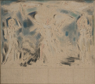 寓言场景 Allegorical scene (1945 – 1955)，科斯坦蒂诺斯·帕西尼斯