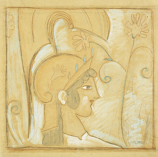 雅典娜之首 Head of Athena (1924)，科斯坦蒂诺斯·帕西尼斯