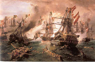 利萨海战 Naval battle at Lissa (1869)，康斯坦丁·沃拉纳基思