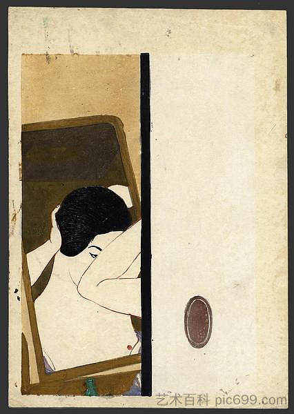 镜子 Mirror (1930)，恩地孝四郎