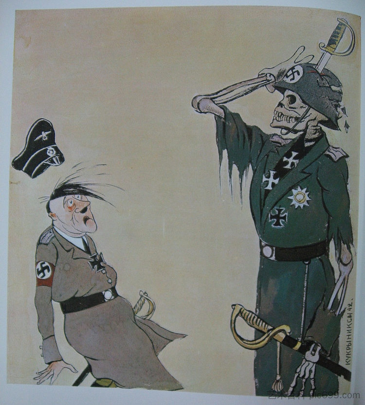 无题 Untitled (1942; Moscow,Russian Federation  )，库克里尼客西