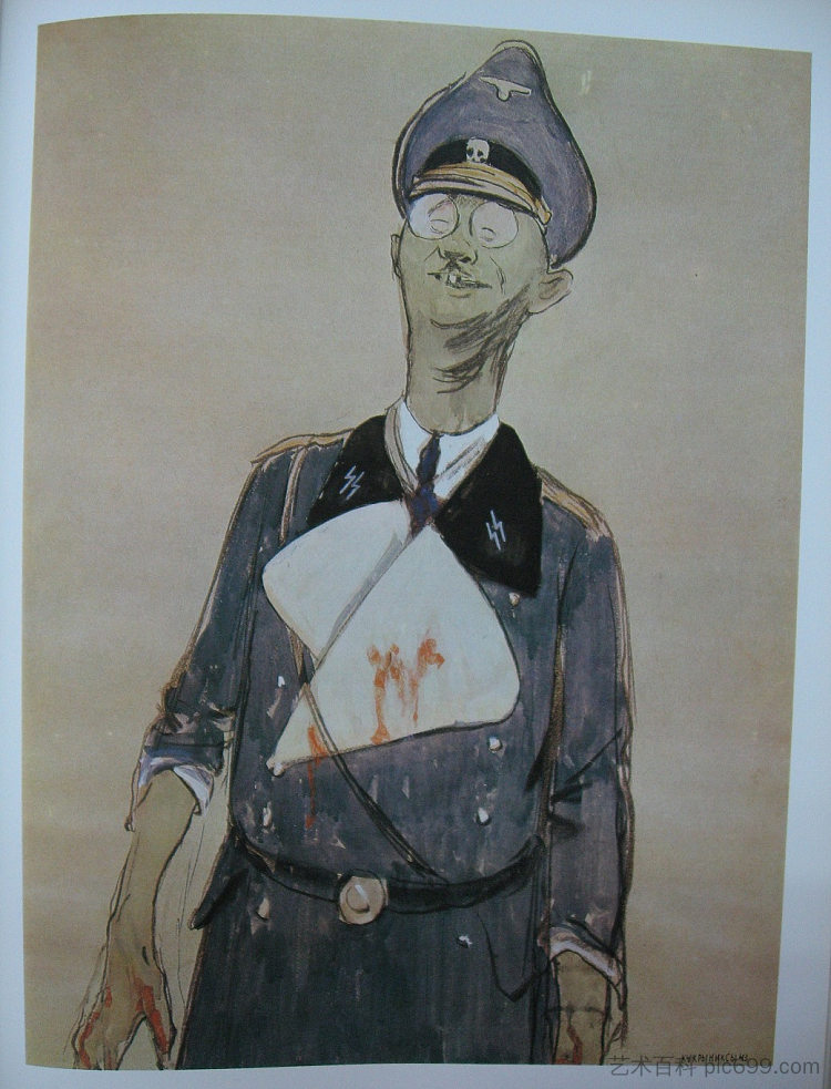 无题 Untitled (1943; Moscow,Russian Federation  )，库克里尼客西