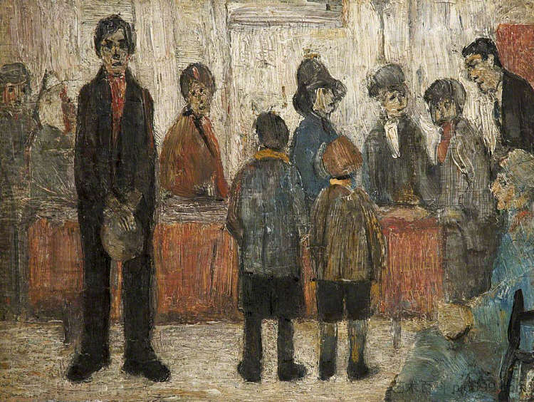 医生的候诊室 A Doctor's Waiting Room (1920)，L·S·洛里