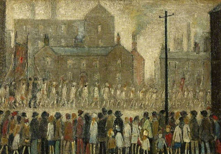 游行 A Procession (1929)，L·S·洛里