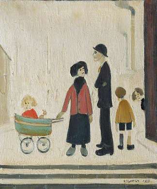 家庭组 Family Group (1958)，L·S·洛里