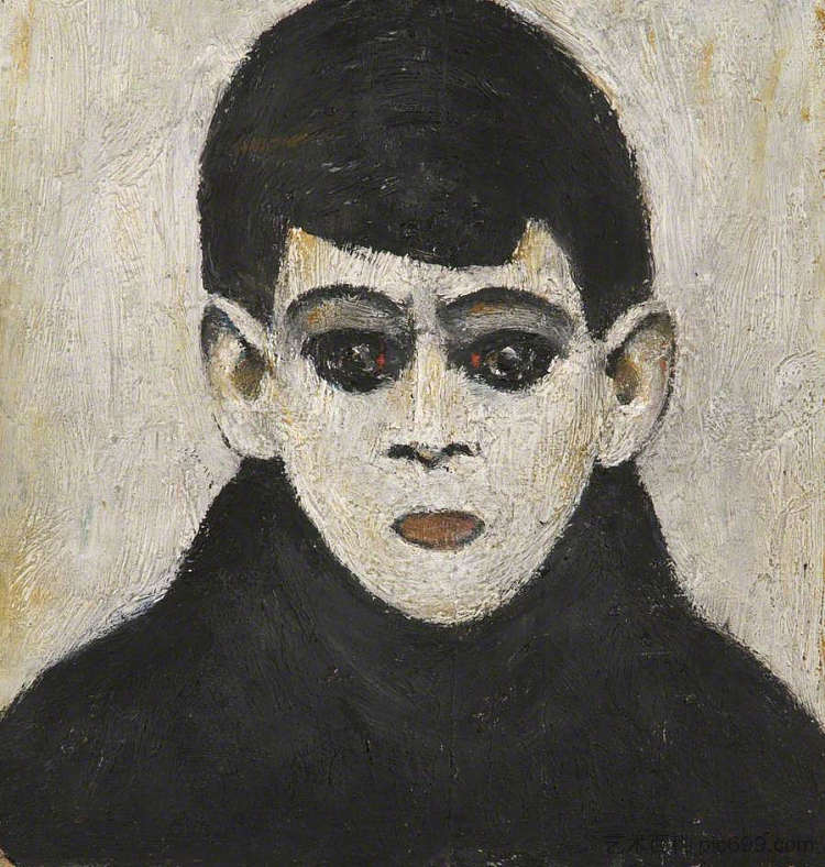 一个男孩的头 Head of a Boy (1960)，L·S·洛里