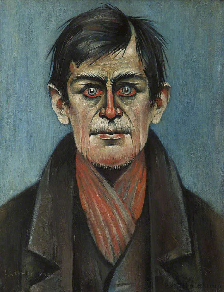 一个人的头 Head of a Man (1938)，L·S·洛里