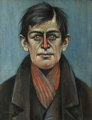 一个人的头 Head of a Man (1938)，L·S·洛里