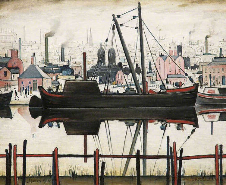 煤炭驳船 The Coal Barge (1938)，L·S·洛里