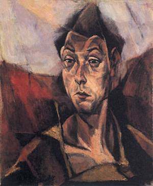 自画像 Self-Portrait (1912)，拉霍斯提亚尼