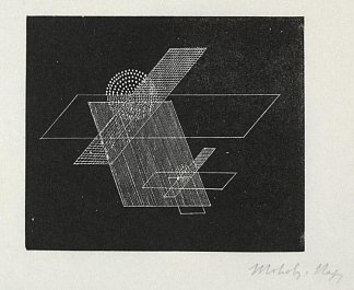 组成 Composition (c.1921)，拉兹洛·莫霍利·纳吉